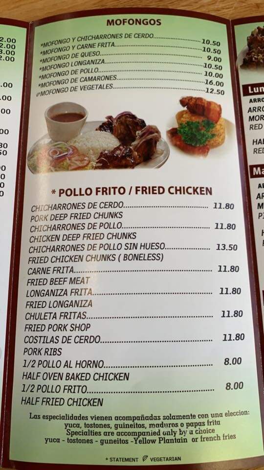 Family's Bakery & Restaurant - Berlin, CT menu_pic