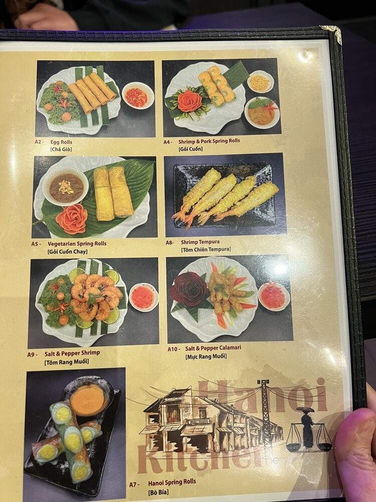 Hanoi Kitchen - Claremont, CA menu_pic