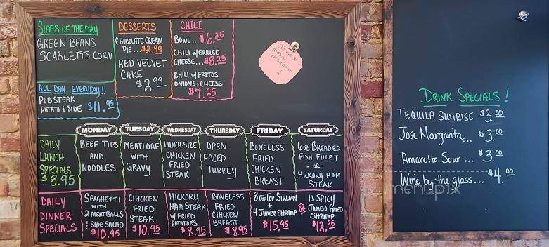 Coates Street Corner Grill - Moberly, MO menu_pic