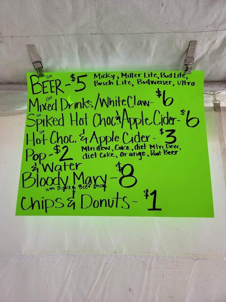 Crazy J's Bar & Grill - Sauk Centre, MN menu_pic