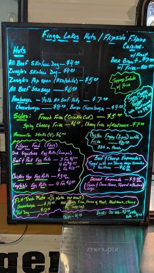 Engine 14 Brewery - Naples, NY menu_pic
