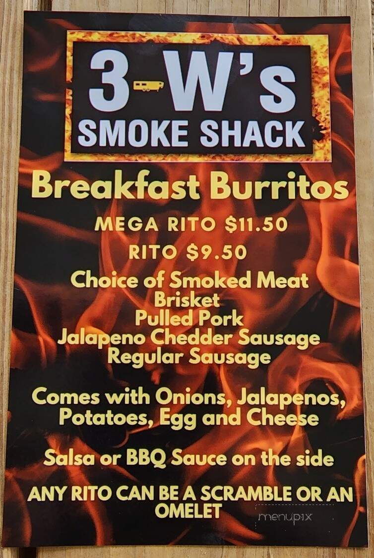 3-W's Smoke Shack - Springtown, TX
