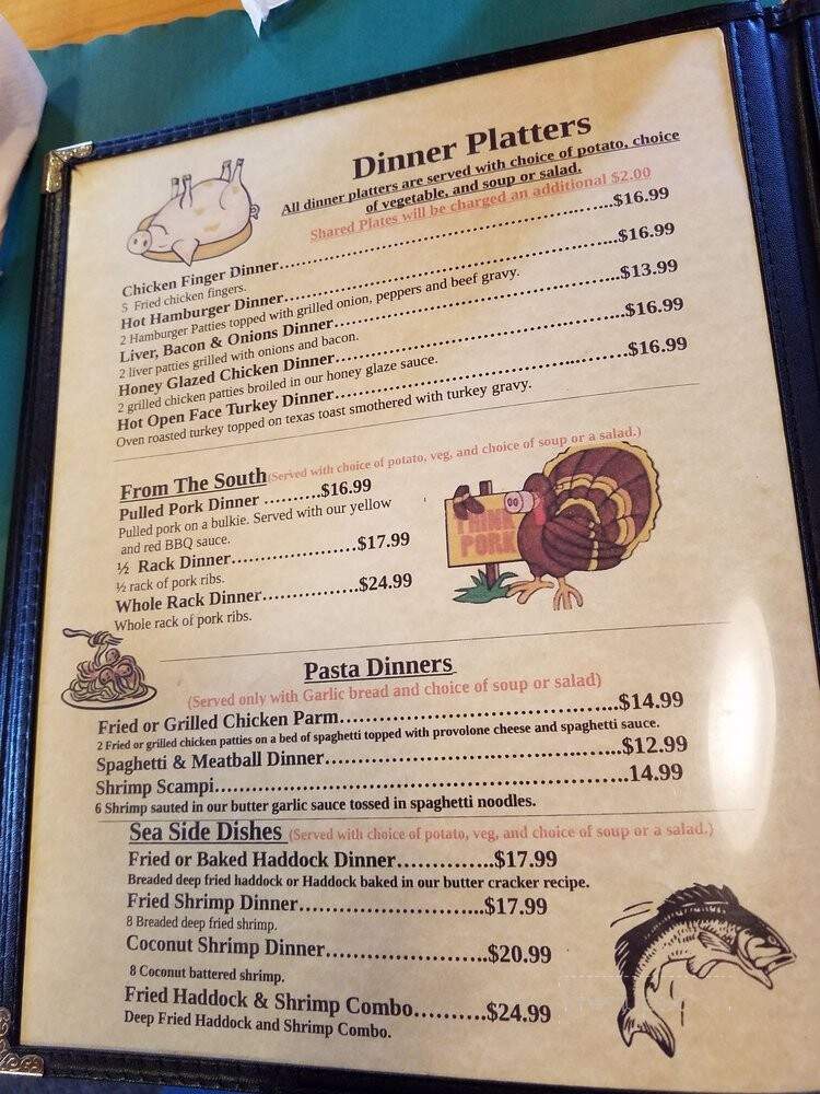 Hawg Trawf - Errol, NH menu_pic