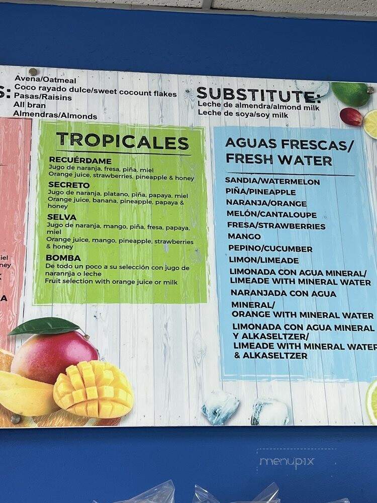 Raspados El Mazatleco - Paramount, CA menu_pic