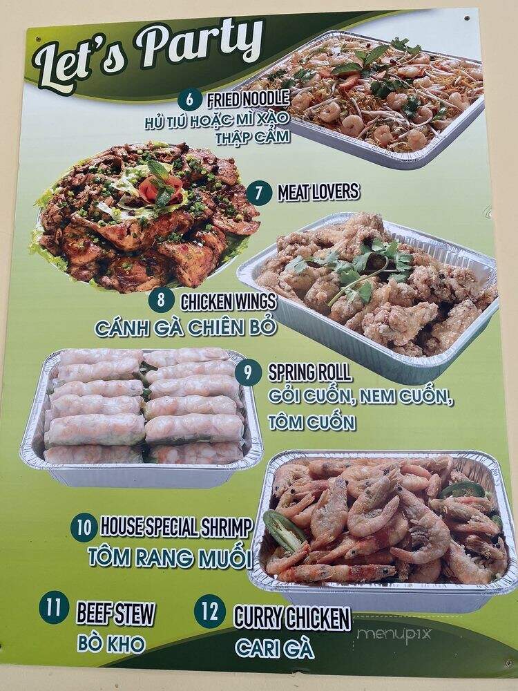 Banh Mi & Che Cali Bakery - Westminster, CA menu_pic