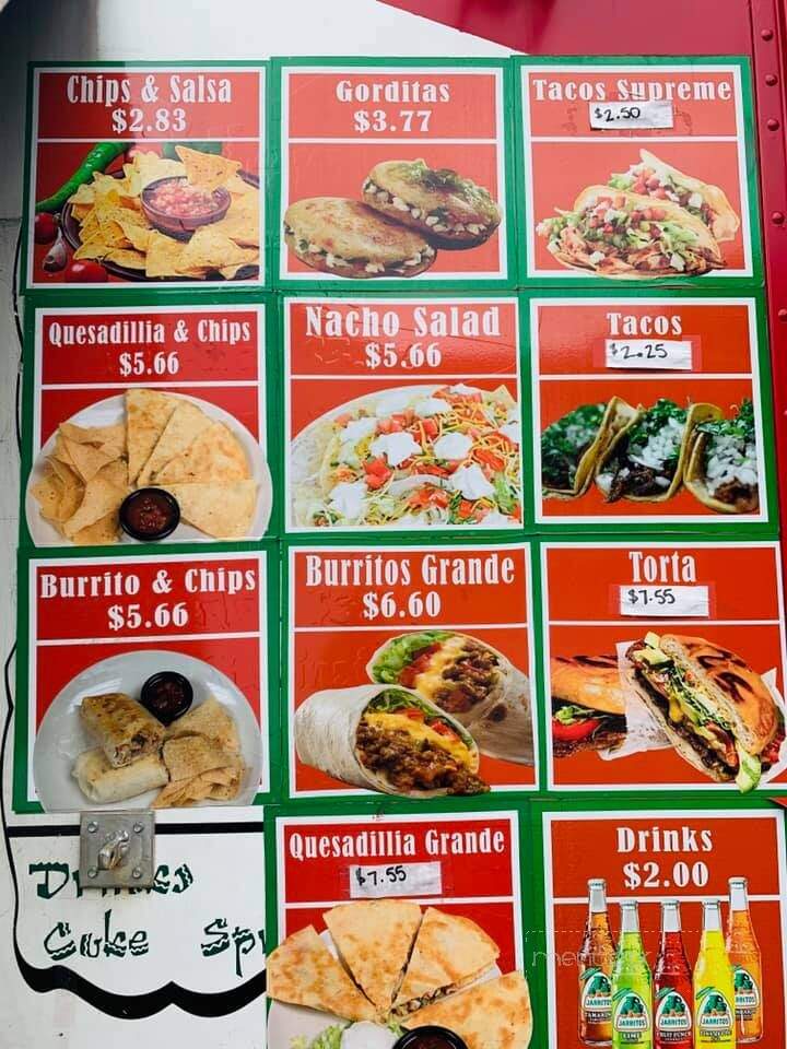 Taqueria El Charro - Georgetown, KY menu_pic