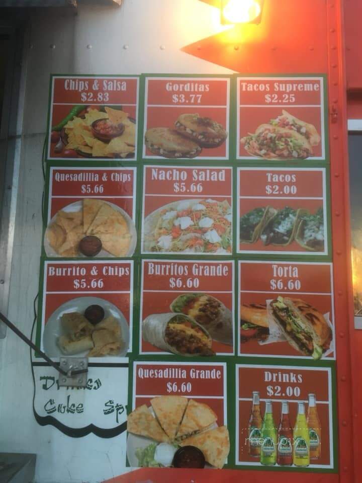 Taqueria El Charro - Georgetown, KY menu_pic