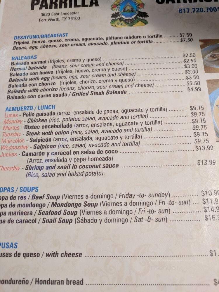 Parrilla Catracha - Fort Worth, TX