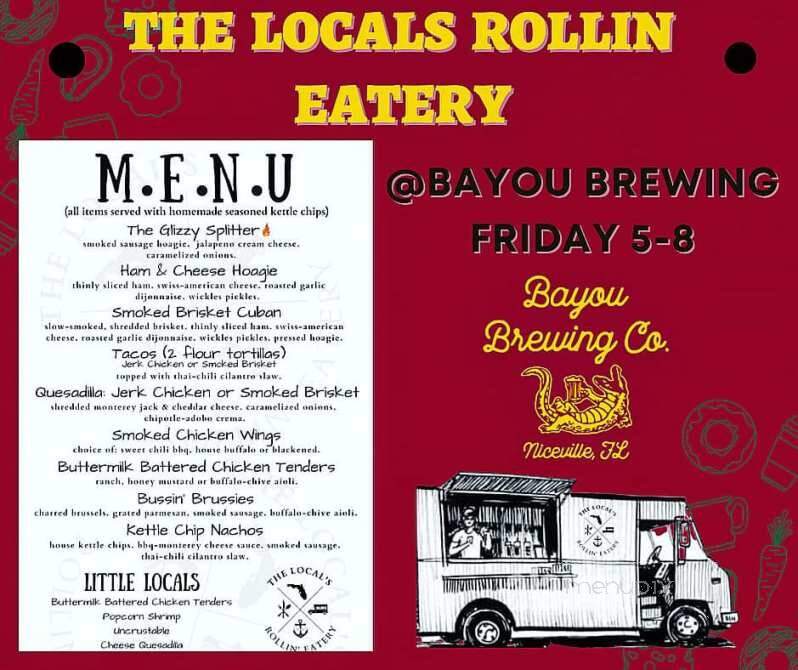 Bayou Brewing - Niceville, FL menu_pic