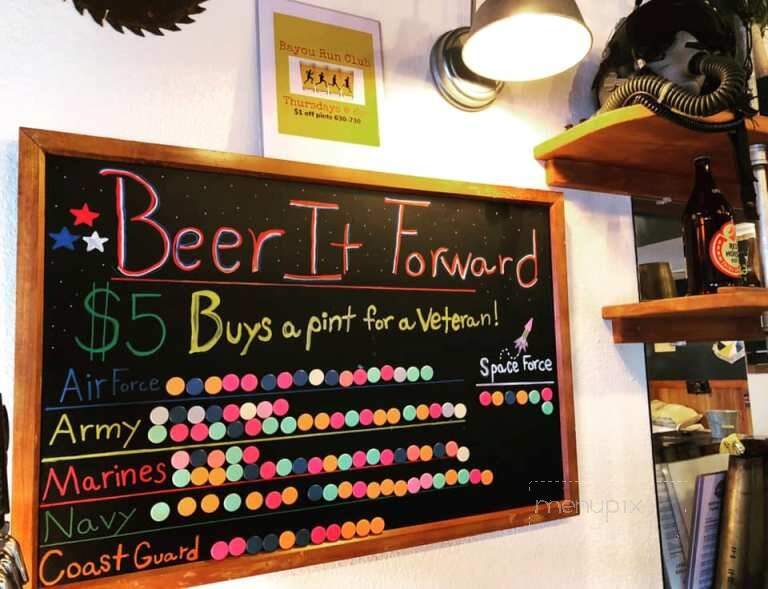 Bayou Brewing - Niceville, FL menu_pic