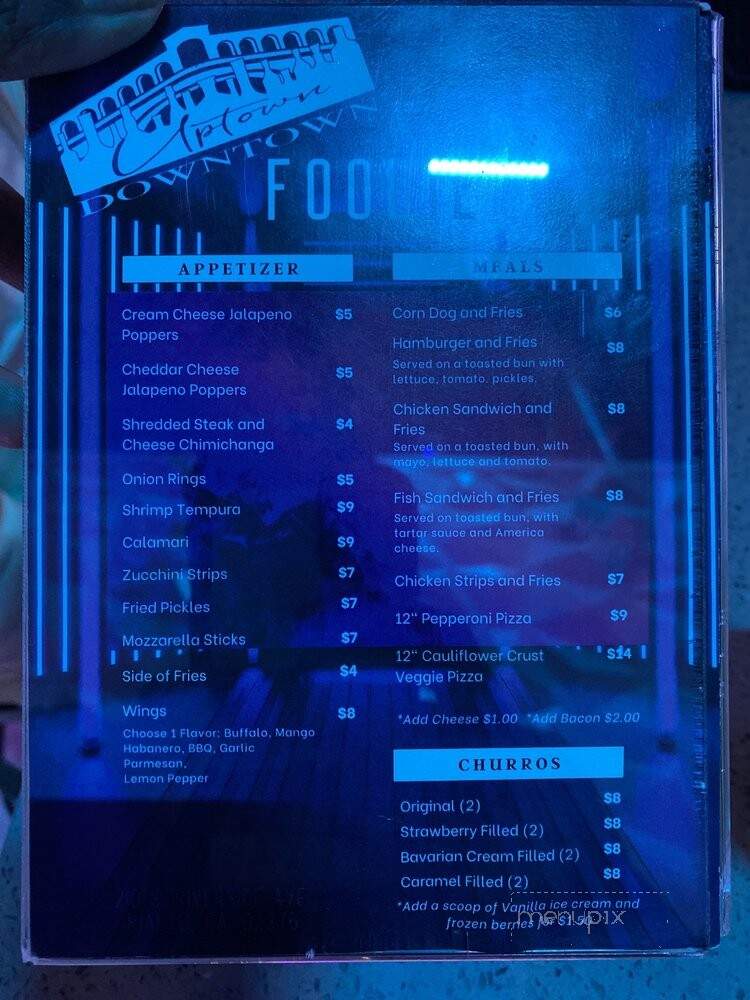 Uptown Downtown Bar and Grill - Rialto, CA menu_pic