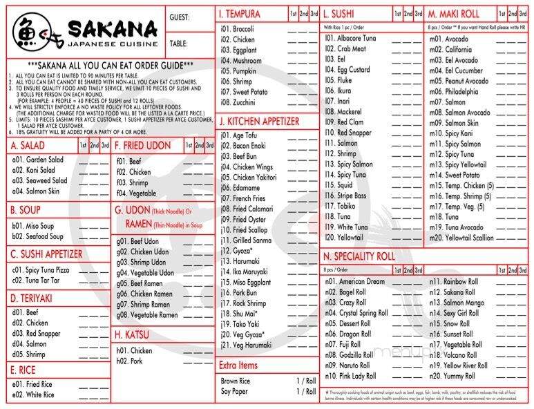 Sakana Japanese Cuisine - New Brunswick, NJ