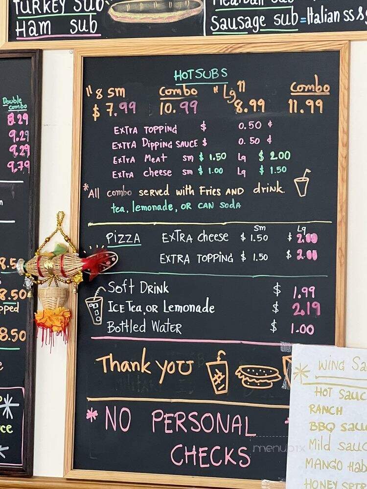 Lex's Pizza & Subs - Goldsboro, NC menu_pic
