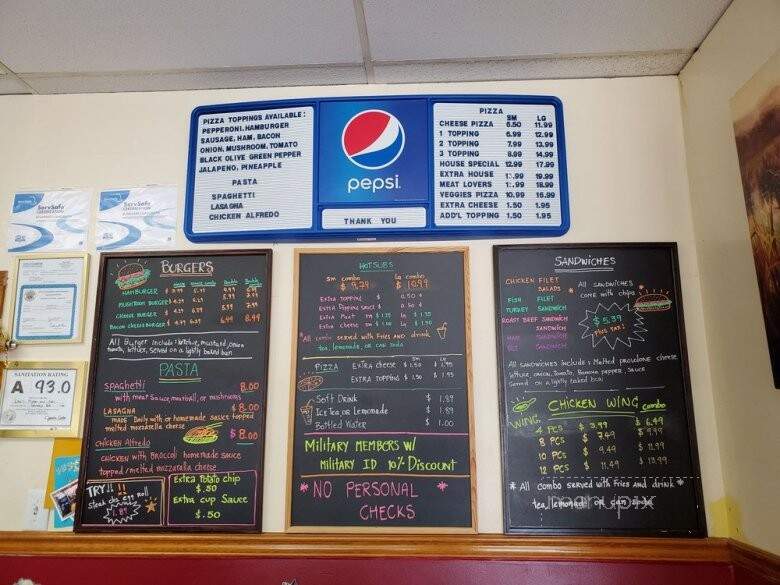Lex's Pizza & Subs - Goldsboro, NC menu_pic