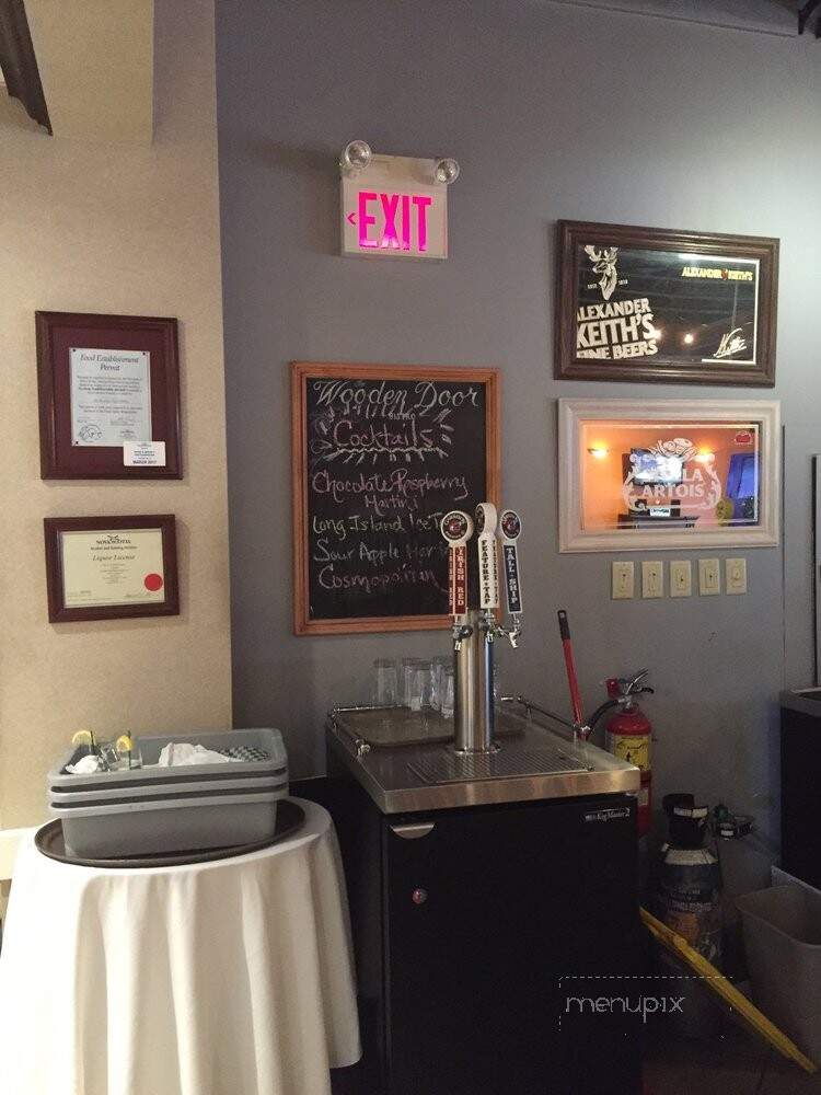 The Wooden Door Bistro - Goffs, NS menu_pic