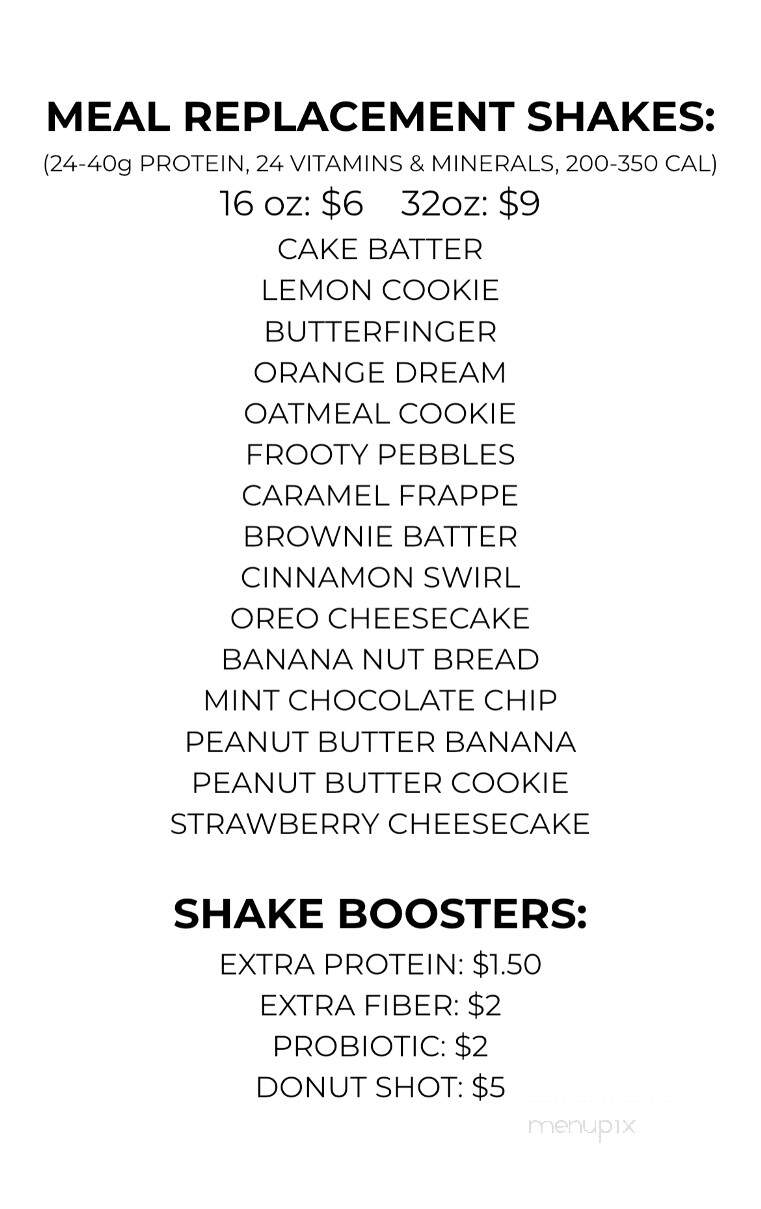 The Zone Nutrition - New Smyrna Beach, FL menu_pic