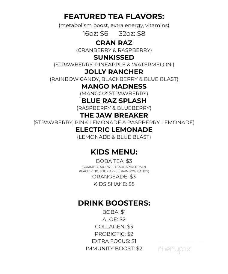 The Zone Nutrition - New Smyrna Beach, FL menu_pic