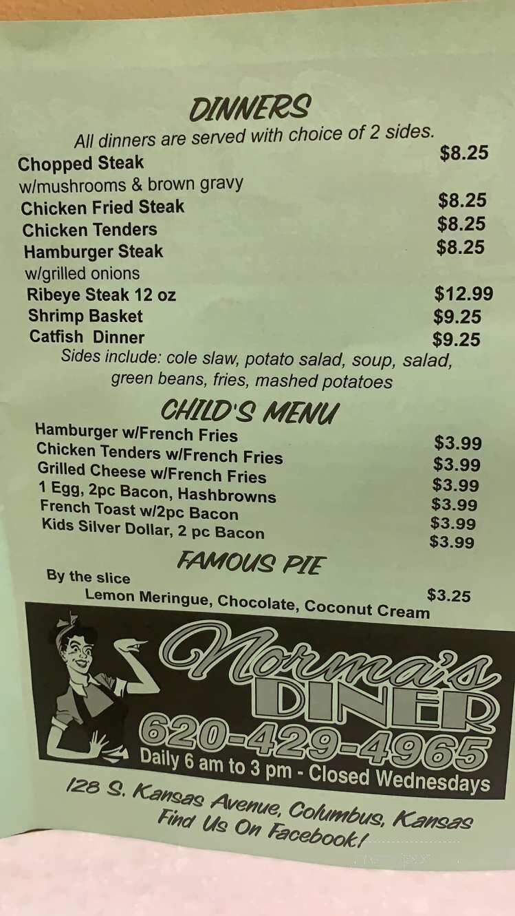Norma's Diner - Columbus, KS