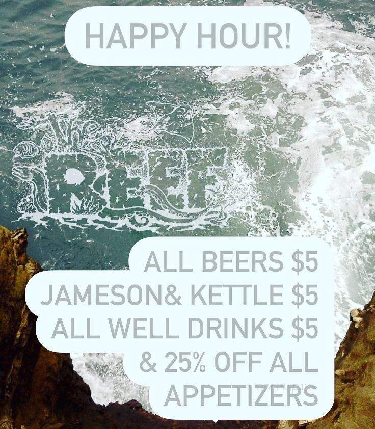 Reef Bar & Grill - Santa Cruz, CA menu_pic