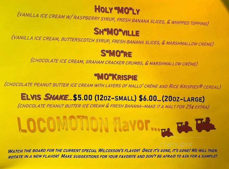 MoCcones - Laurel, MT menu_pic