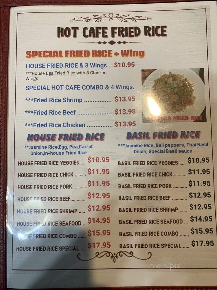 Hot Cafe I - Atlanta, GA menu_pic