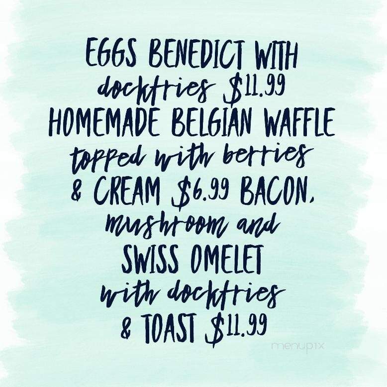 Drydock Restaurant - Winterport, ME menu_pic