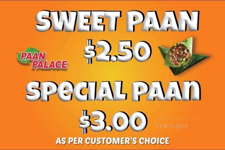 Pan Palace - Delta, BC menu_pic