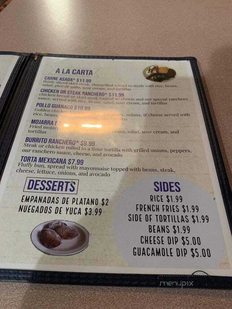 Pupuseria El Guanaco - Gainesville, GA menu_pic