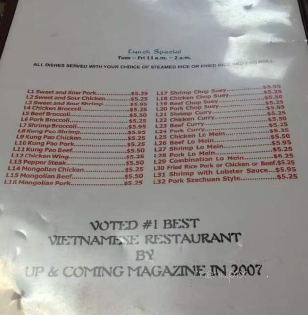 Vietnamese Restaurants - Fayetteville, NC
