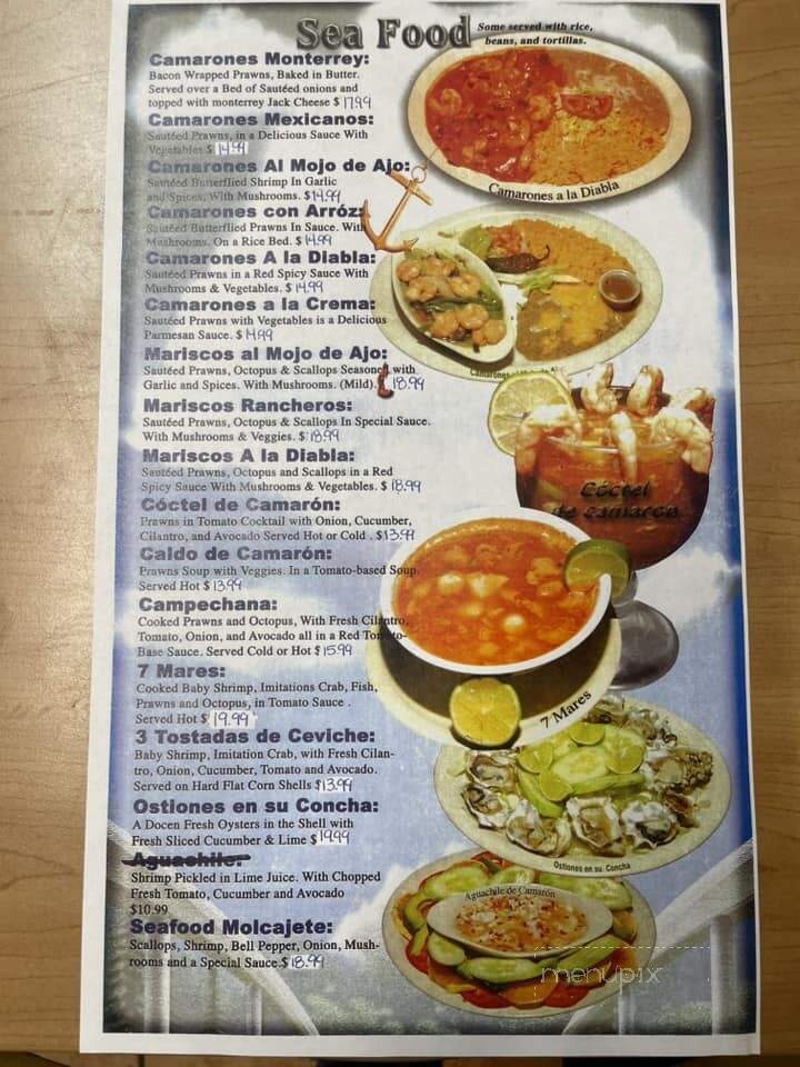 El Jaliscience - Shelley, ID menu_pic