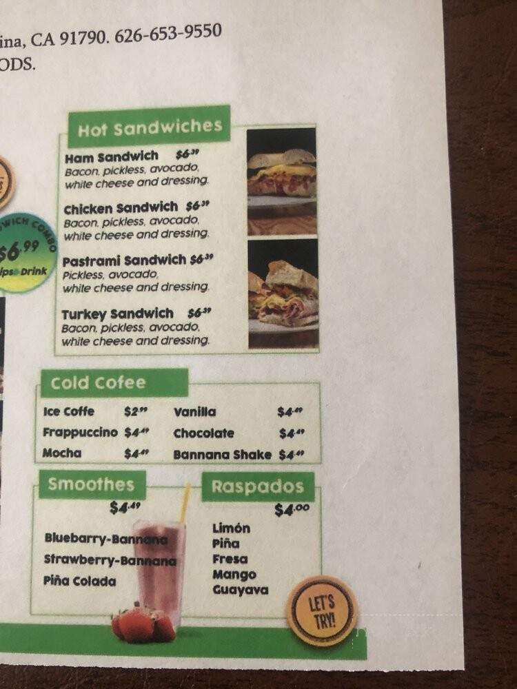 C & R Fresh Foods - West Covina, CA menu_pic