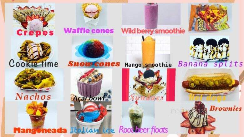 Monkey's Munchies - Anaheim, CA menu_pic
