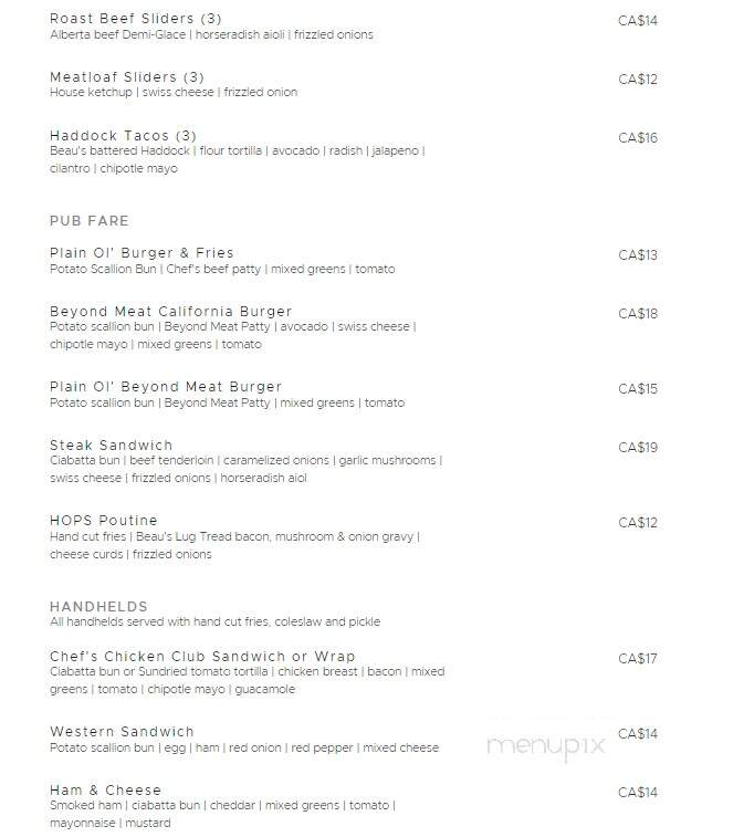 Peppermills Grill & Bakery - Cornwall, ON menu_pic