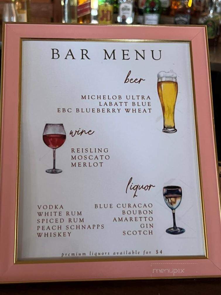 The Grandview of Ellington - Ellington, NY menu_pic