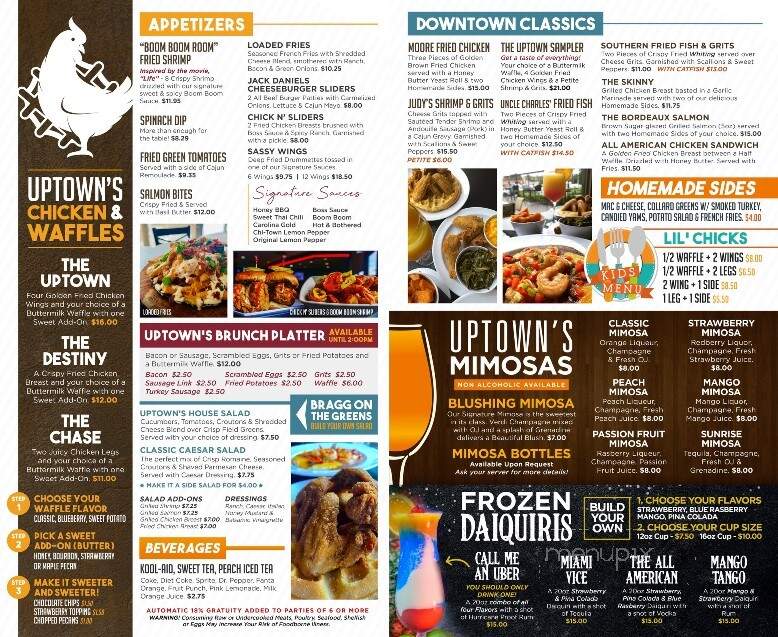 Uptown Cafe - Fayetteville, NC menu_pic