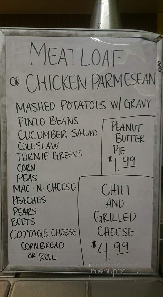 Jackie's Country Kitchen - Clarksville, TN menu_pic