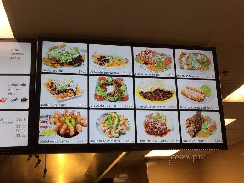 Taqueria Tapatia - Santa Ana, CA menu_pic