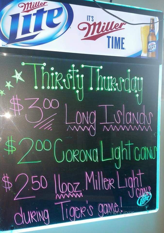 Goody's Sports Nutz Saloon - Toledo, OH menu_pic