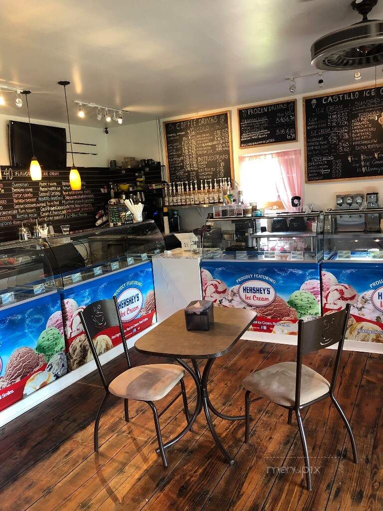 Castillo Ice Cream - St. Augustine, FL menu_pic