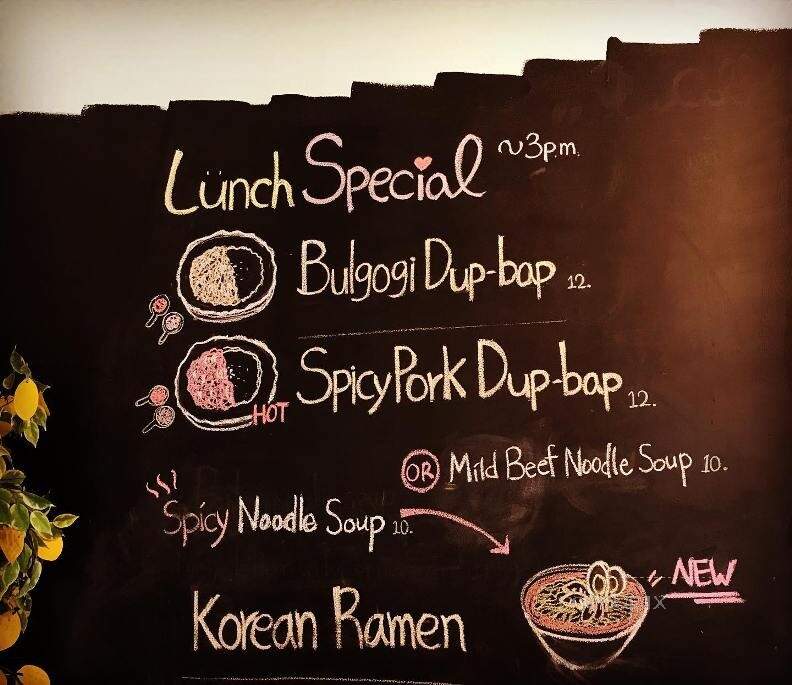 Cafe LemonTree - Winnipeg, MB menu_pic