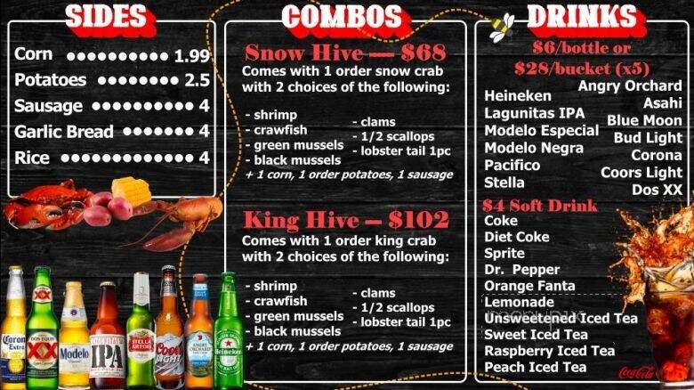 Honey Crab - Riverside, CA menu_pic
