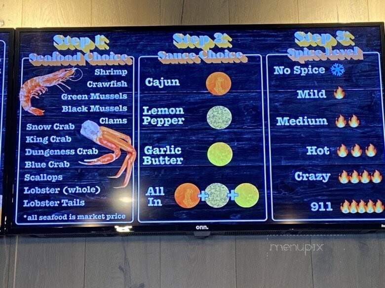 Honey Crab - Riverside, CA menu_pic