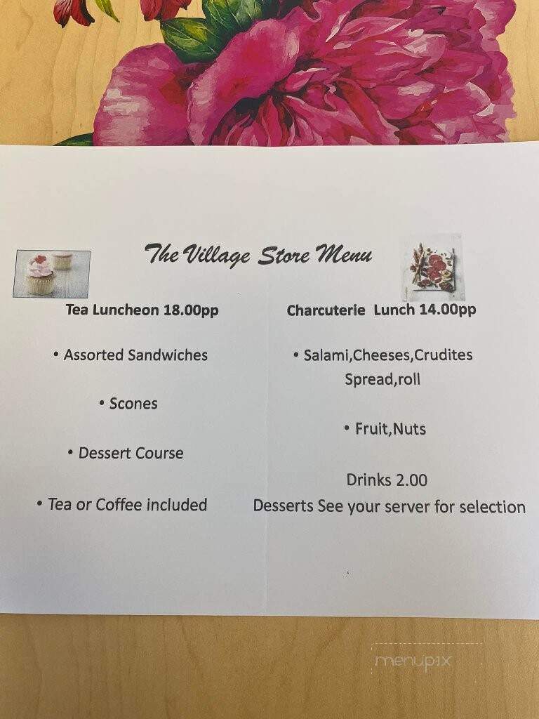 The Village Store Bistro - Macclenny, FL menu_pic