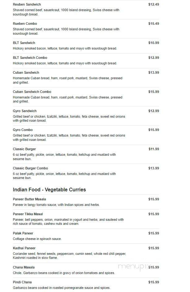 Mom's Kitchen - Traverse City, MI menu_pic