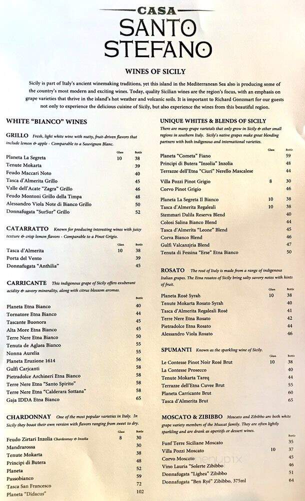 Stefano - Tampa, FL menu_pic