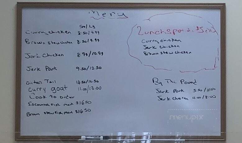 The Jerk Grill - Oviedo, FL menu_pic