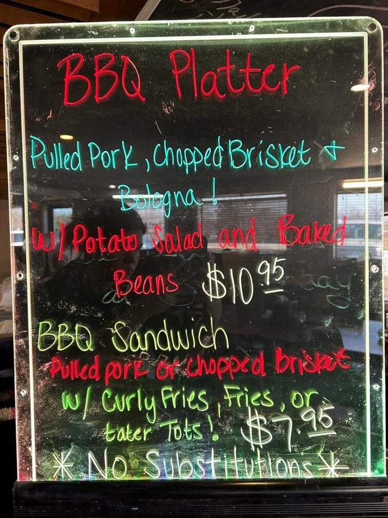 Kathy's Mason Jar Family Diner - Cleveland, OK menu_pic