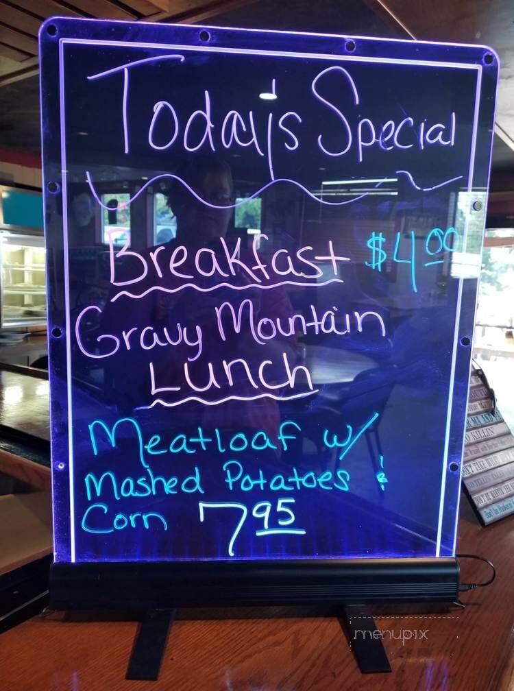 Kathy's Mason Jar Family Diner - Cleveland, OK menu_pic