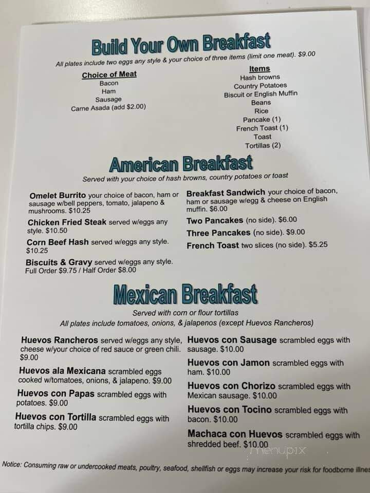 Los Compas Mexican Restaurant - Canon City, CO menu_pic