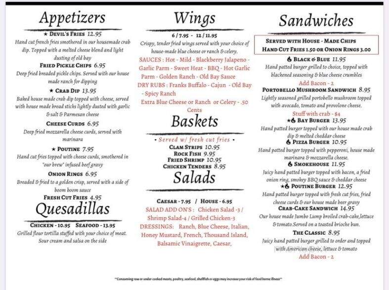 Devil's Eye Brewing Co. - Dillsburg, PA menu_pic